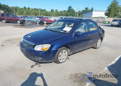 2008 Kia Spectra Ex/Lx/Sx z USA, uszkodzony, nr VIN KNAFE122485577450